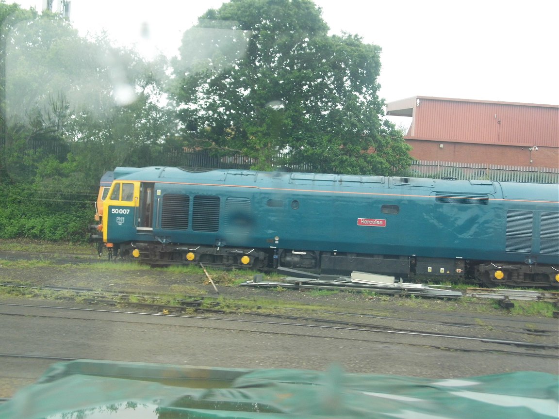 Nameplates for A4 60011 Empire of India and A2 60500 Edward Thompson, Sat 28/12/2013. 