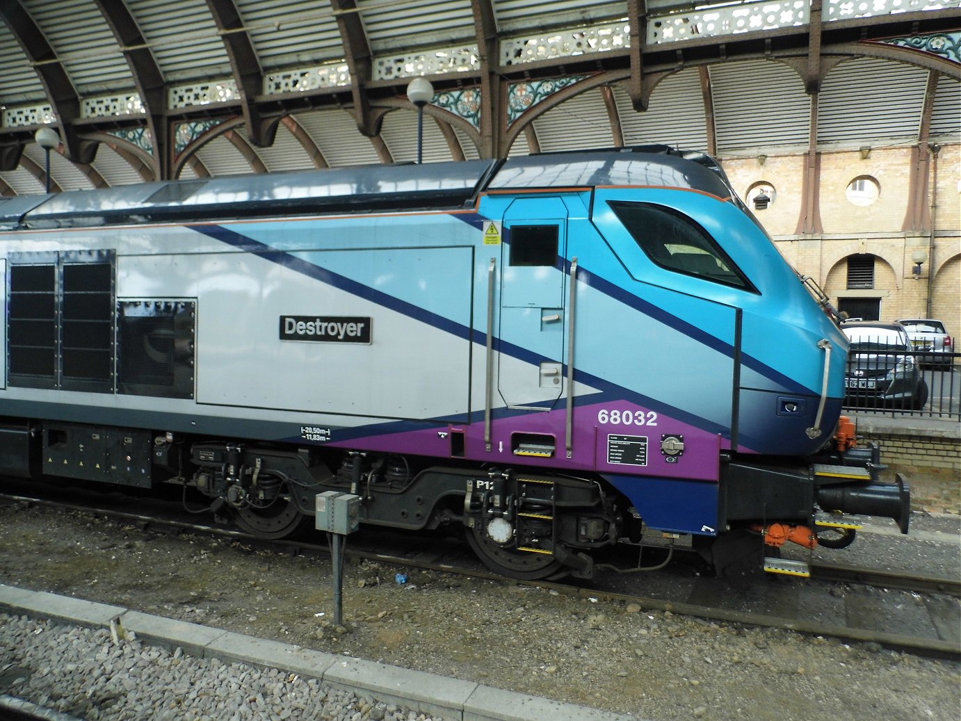 Nameplates for A4 60011 Empire of India and A2 60500 Edward Thompson, Sat 28/12/2013. 