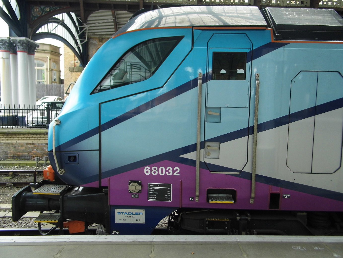 34A King's Cross Top Shed plate, Sat 28/12/2013. 