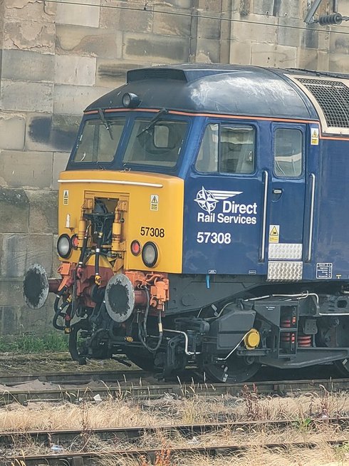 Nameplates for A4 60011 Empire of India and A2 60500 Edward Thompson, Sat 28/12/2013. 