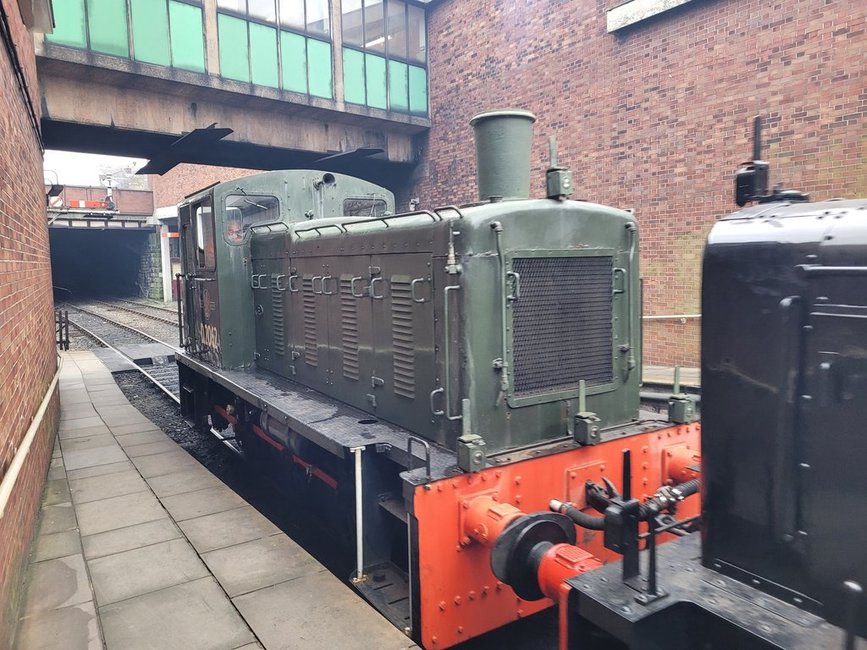 Smokebox number of 60008 Dwight D. Eisenhower, Sat 28/12/2013. 