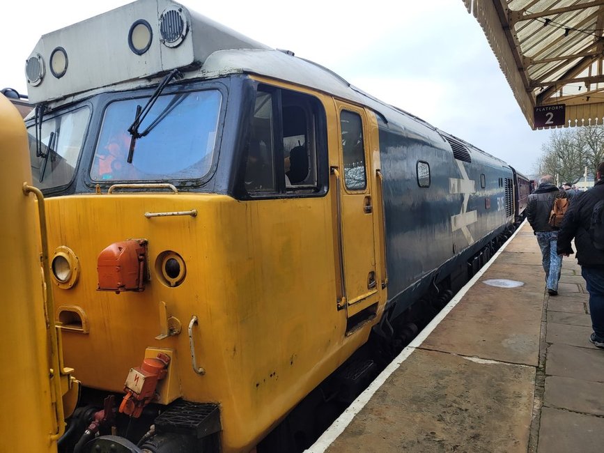 103 Flying Scotsman, Sat 28/12/2013. 