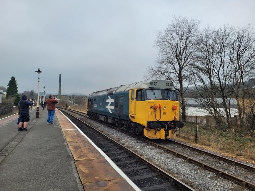 Nameplate of SR Batttt of Britain 34109, Sat 28/12/2013. 