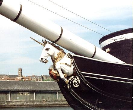 Frigate Unicorn, one of the many attractions in Dundee.