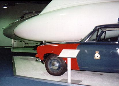 Vickers Valiant XD818, former RAF Marham gateguard, dropped the first British H-Bomb. Hendon, 2001.