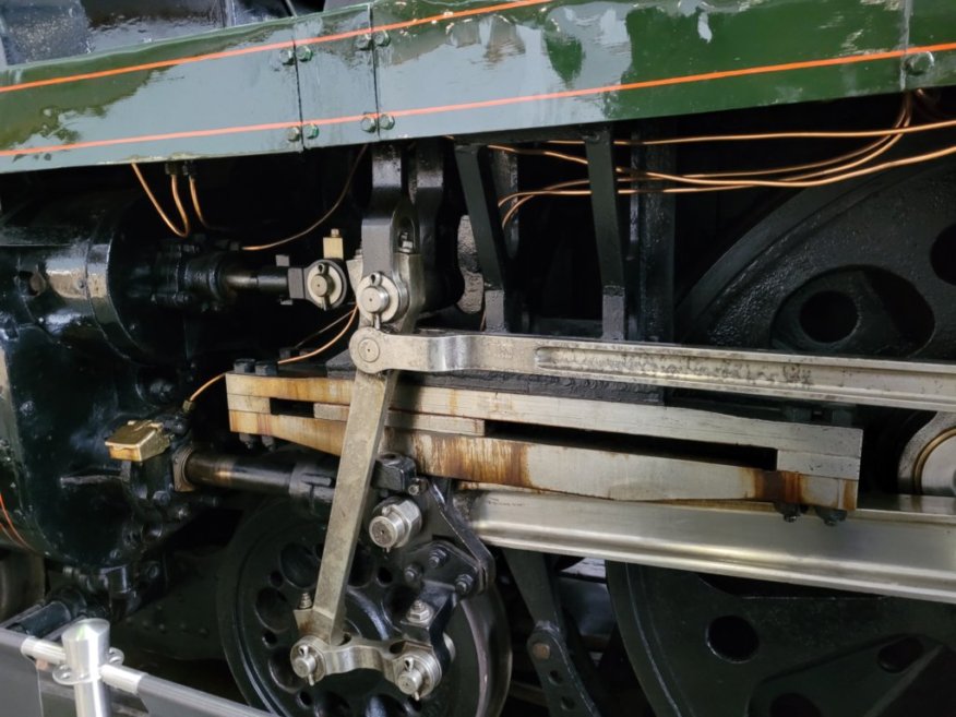 Nameplate of SR Battle of Britain 34109, Sat 28/12/2013. 